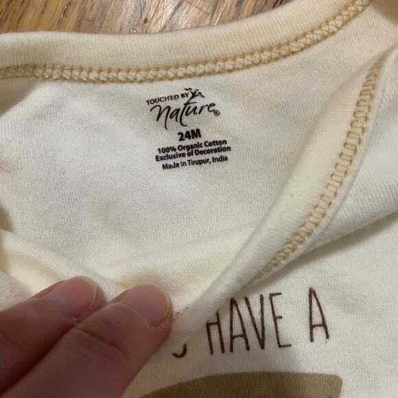 Organic Cotton Touched by Nature 2 pack pun neutral onesies - Picture 5 of 5